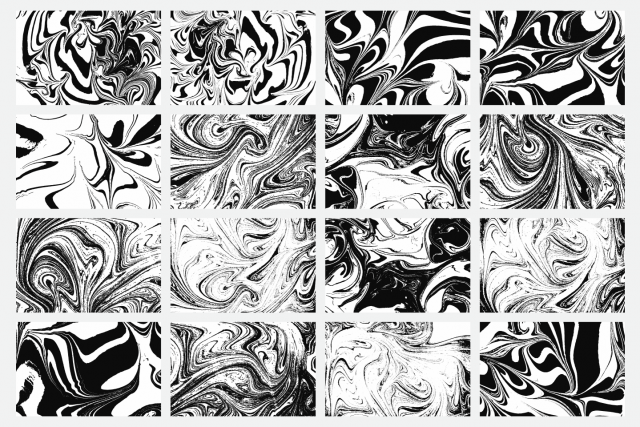 marbled paper set-of-abstract-backgrounds-ink-marbling-textures