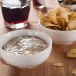 traditional-dip-with-potato-chips-and-beer