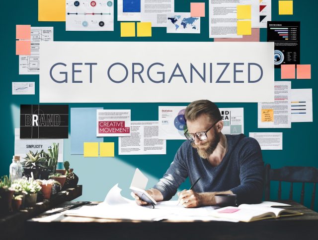 Get Organized Management Planning Concept