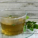 tulsi-tea-in-a-transparent-cup