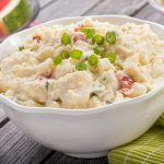 homemade creamy potato salad