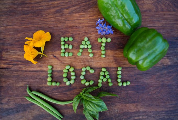 think global,eat local