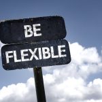 be-flexible-sign-clouds-sky-background