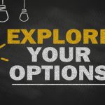 explore-your-options-on-blackboard-background