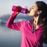 fitness-woman-drinking-water
