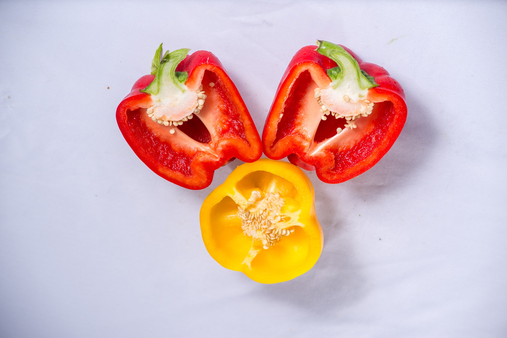 Bell peppers are fruits. 