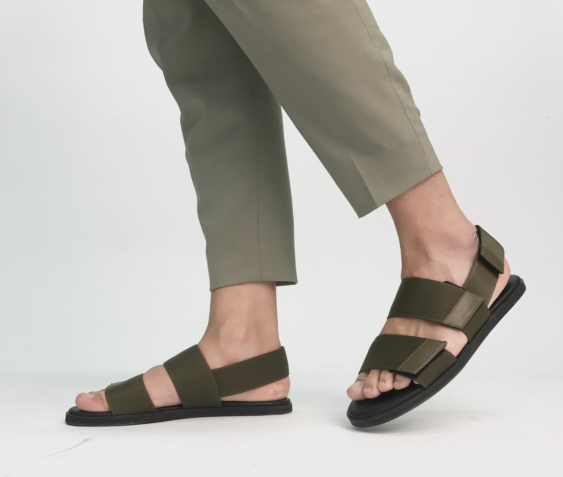 Sandals are a good option for men. 