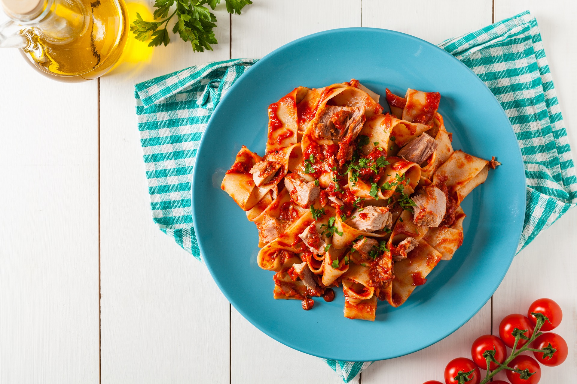 Pappardelle is a type of pasta. 