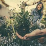 gardening-woman-happy-plant